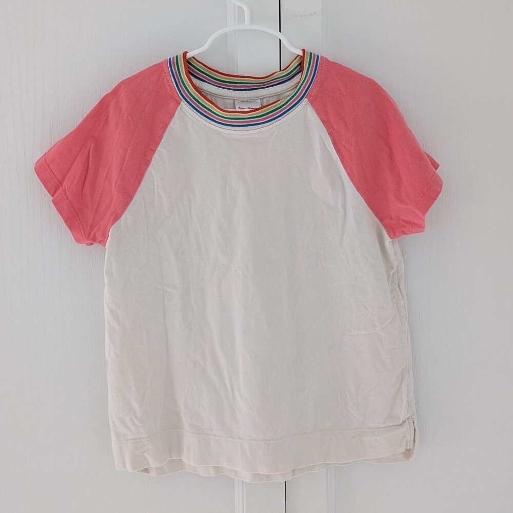 Hanna Andersson color block tee size 10